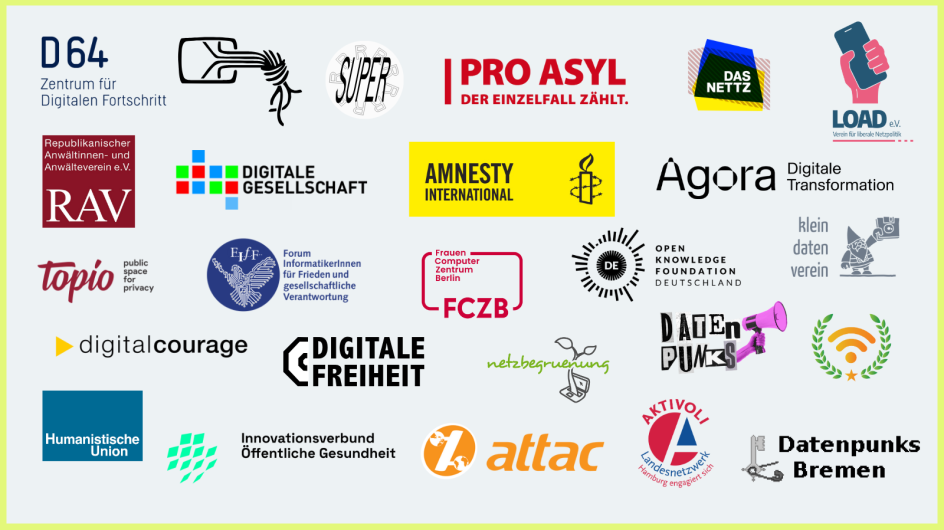 Logos der unterzeichnenden Organisationen